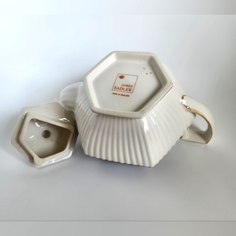 James Sadler Teapot "Bacchus" #4737 Heirloom Collection Vintage, Made in England - Picture 8 of 11
